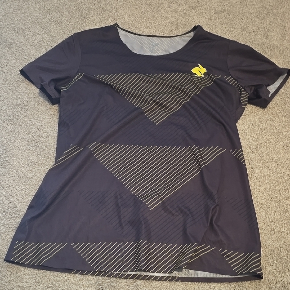 Rabbit Black And Yellow Women's Top